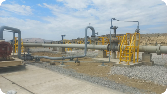 NREP pig launcher installation 2