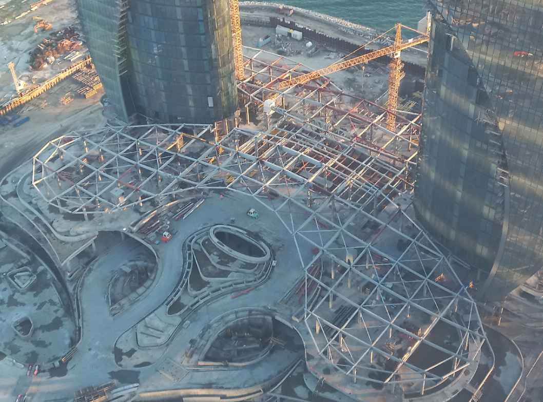 Azerbaijan coastal construction activity 4