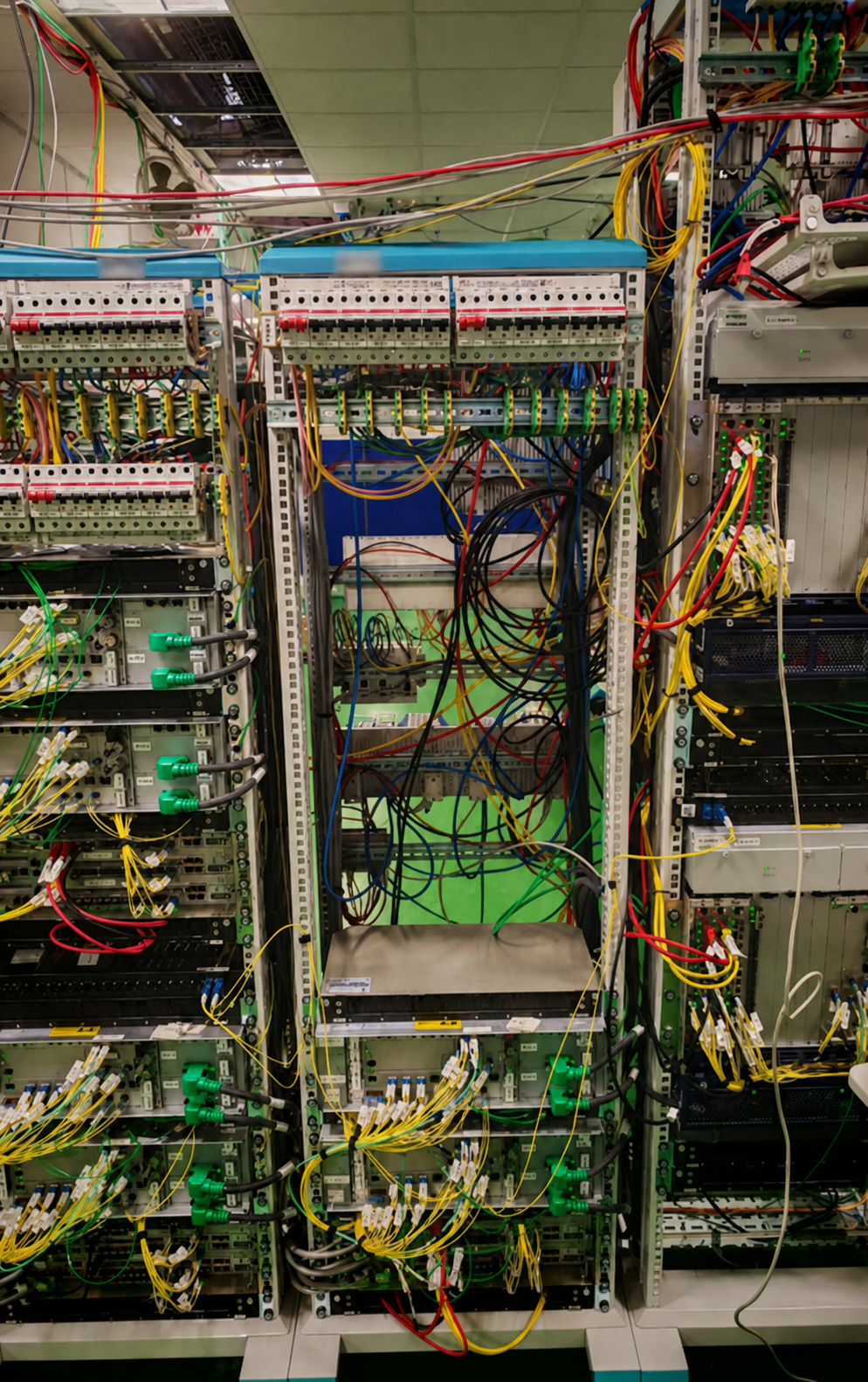 Optik ve elektrik devre bağlantıları
