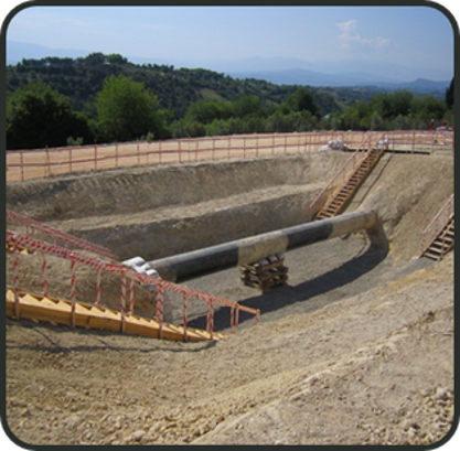 Georgia pipeline construction